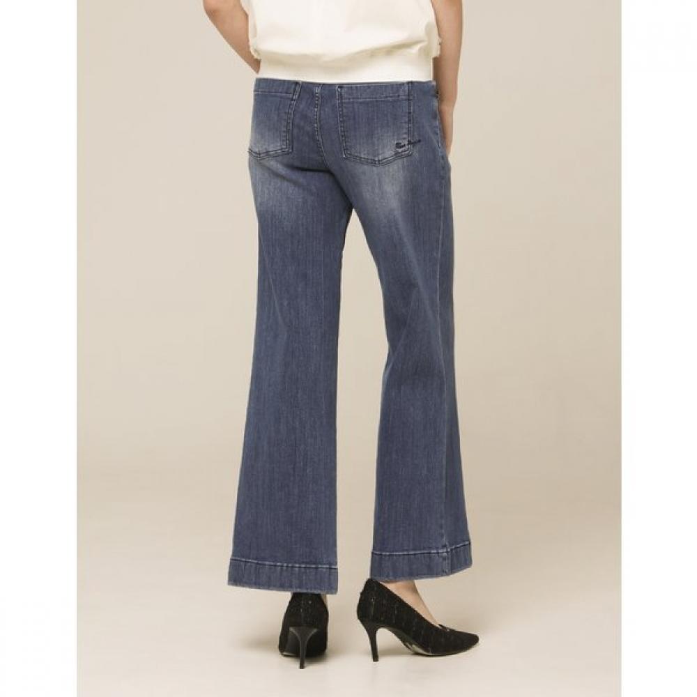 Son Jung Wan Denim Pants Side Cut Slit Zjl6161030