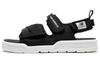 3206 Serie Mode Unisex Schwarze Sandalen 'Schwarz Weiß' SDL3206K