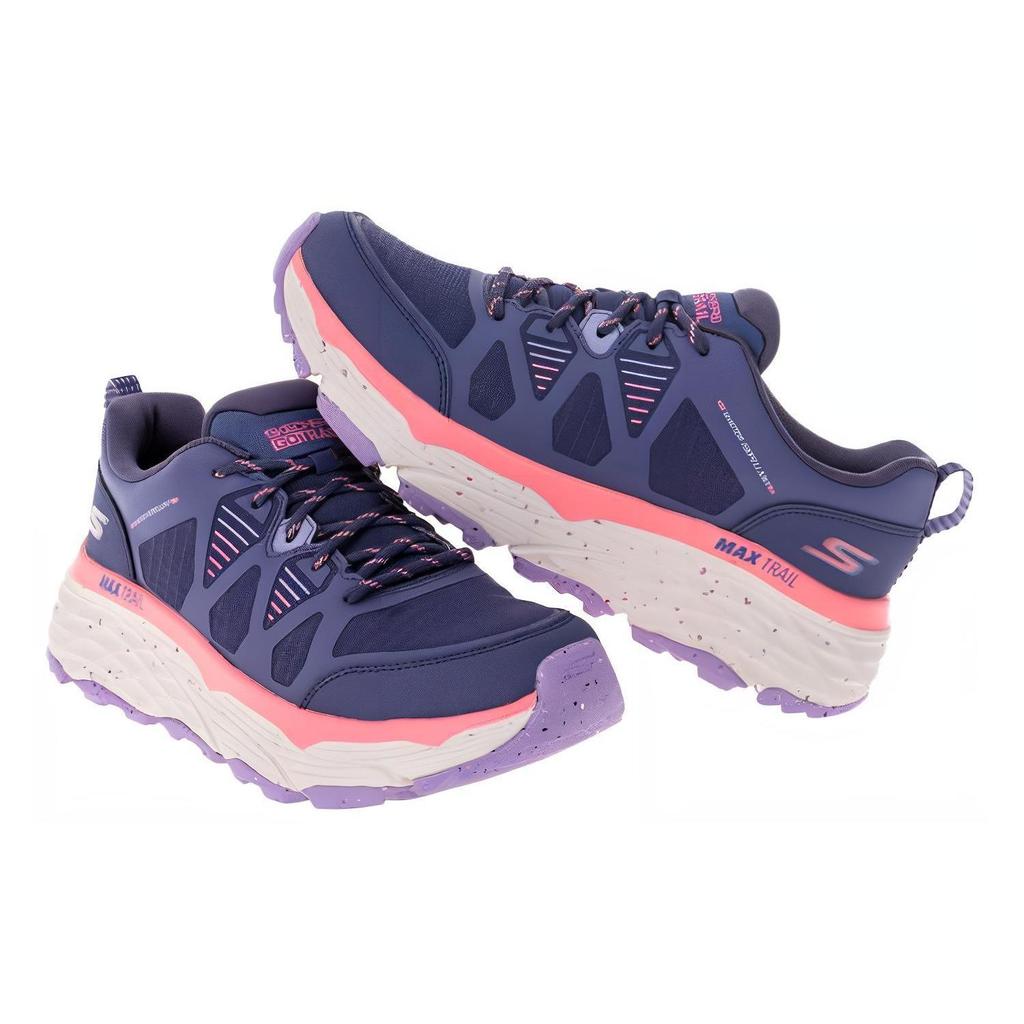 Skechers Go Run Max Cushioning Elite Trail Durable Low Top Running Shoes Women running shoes Purple 129151-LVPK
