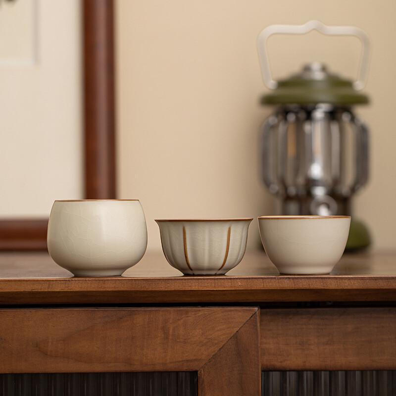 Ru Kiln Ceramic Master Tea Cup