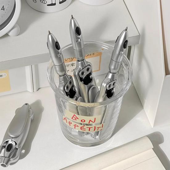 Office Ink Gel Pen Removable Refill Design Smooth Writing Ballpoint Pen Novelty Squid Transforming Pen Stationery Gift