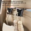 Backseat Hooks For Car Versatile Car Headrest Butterfly Hook Hanger Minivan Caravan Interior Organizer Purses And Bags Holder