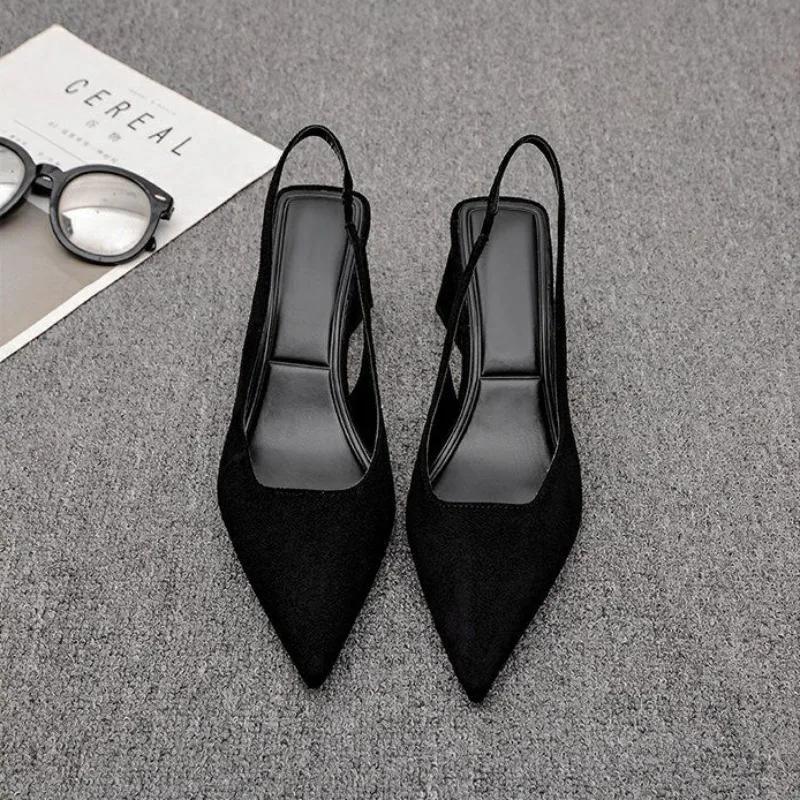 Fashion Sandals For Women Daily Closed Anti Slip Hot Half Woman Shoes 2024 Trend H With Promotion Hot Offer Summer Comfortable Luxury On