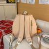 New Soft Cute Creative Cartoon Hamburger School Bags Fluffy Plush High Value Children's Small Backpack Lovely Teenager Girl Book Bags with Toy Pendant