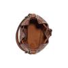 Coach Dempsey 15 Classic Monogram Snowflake Print Drawstring Bucket Bag Women Bags Brown CE587-IMV2X