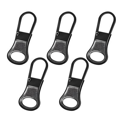 5PCS Replacement Metal Zip DIY Sewing Detachable Replacement Tab Zipper Backpacks Purses Repair Zipper Sliders Head