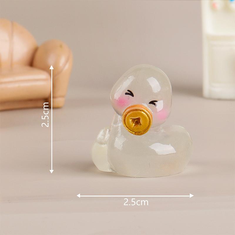 2025 Snake Year Mini Ornament Fortune Luminous Zodiac Snake Figurine Micro Landscape Car Interior Home Desktop Decoration Gifts
