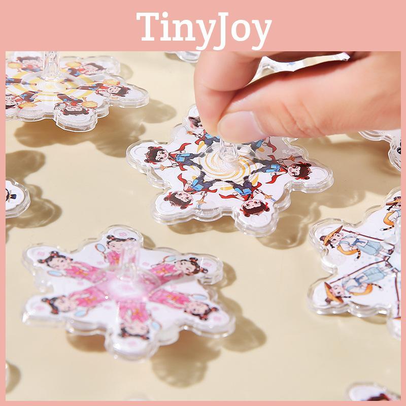 Nezha Theme Creative Pattern Acrylic Top Children Toy For Play Classroom