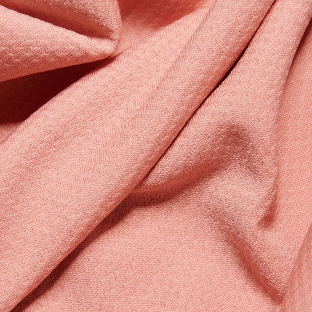 Puma Rundhals Einfarbig Mode Kordelzug Elastische Taille Kurzarm Kleid Damen Kleider Rosérosa 670955-24