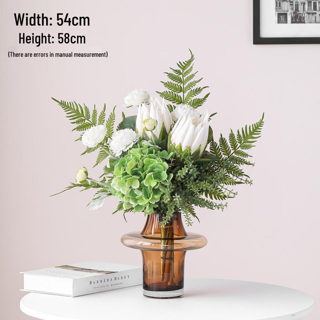 Silk King Protea Bouquet for Home Decor