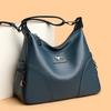 ew women's  fashionable versatile large-capacity shoulder bags casual messenger bags women's commuter bags