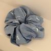 Set hair band for women girl accessories korean headband yoga bow leading fashion makeup hoop washing scrunchies adults kpop new