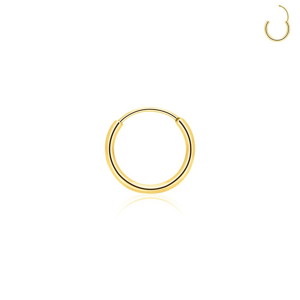 

G23 Titanium Open Circle Earrings Cool Air Personality Open Men s And Women s Fashion Tragus Piercing Jewelry Simple Earrings 3.0x16mm