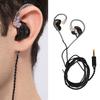 Monitoring   Wired Earphones Composite Magnetic Coil Corded Earphones for Game Music Running Sports