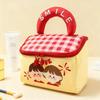 Adorable House-Shaped Cosmetic Bag Large Capacity, Portable Toiletry & Makeup Storage Case with Handles for Gift