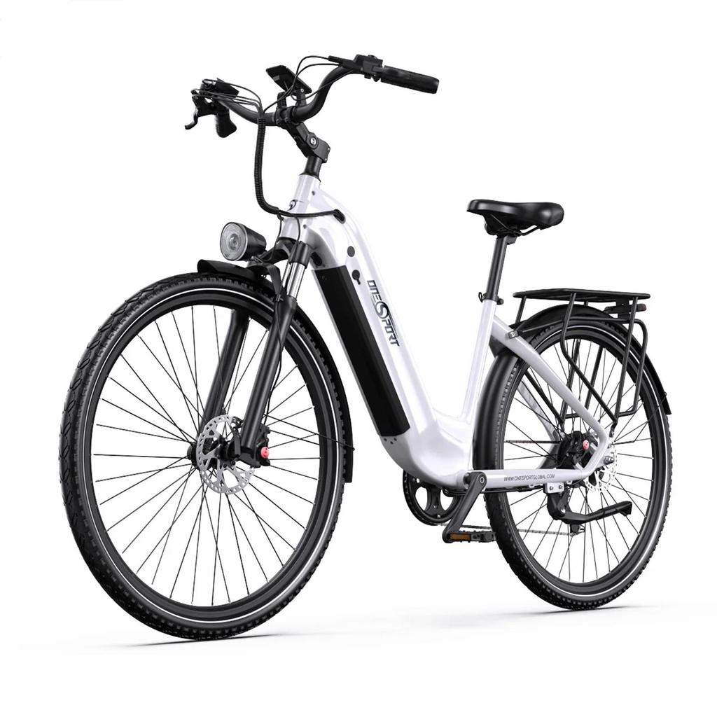 City Electric Bike ONESPORT 27.5" 250W Motor 36V 22.5AH Max Range 140Km Load 120Kg OT05 Pro