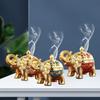 Elephant Statue Figurine Incense Burner Holder for Relaxation Bedroom Decor