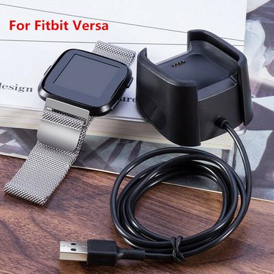 Charging Dock For Fitbit Versa Smart Watch Usb Data Cable Base Desktop Charger