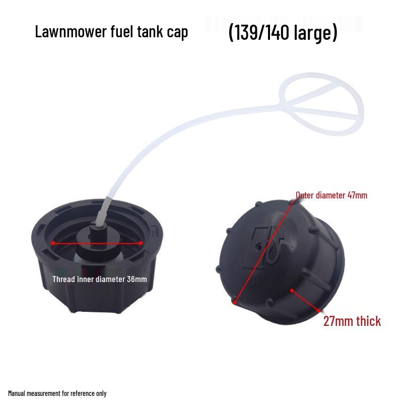 Universal Fuel Tank Cap for Lawn Mowers and Grass Cutters