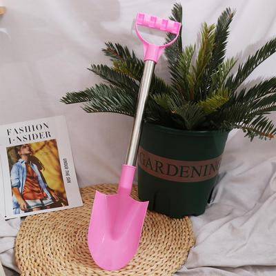 Play House Digging Sand Shovel Stainless Steel Pointed Shovel Toy Water Toys Beach Shovel  Summer