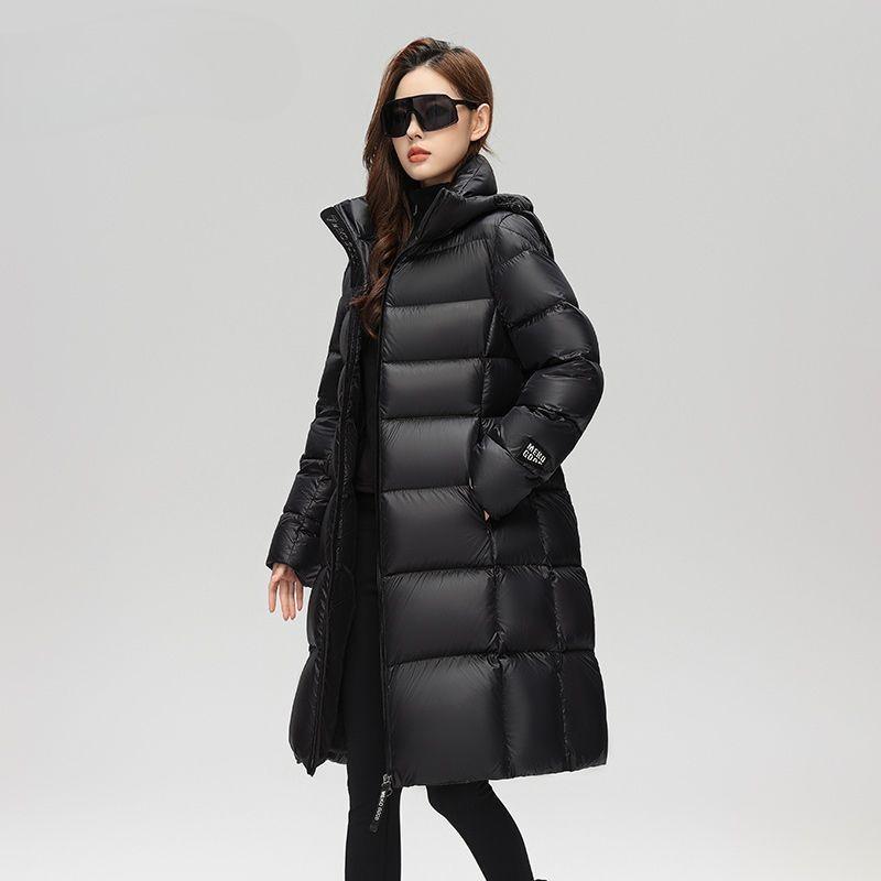 Women's Down Jacket Mid-length Over-the-knee New Winter Collection Extra Thick and Warm Outerwear Women's Coats
