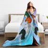 Printed Blanket Flannel Sofa Blanket Digital Printed Blanket