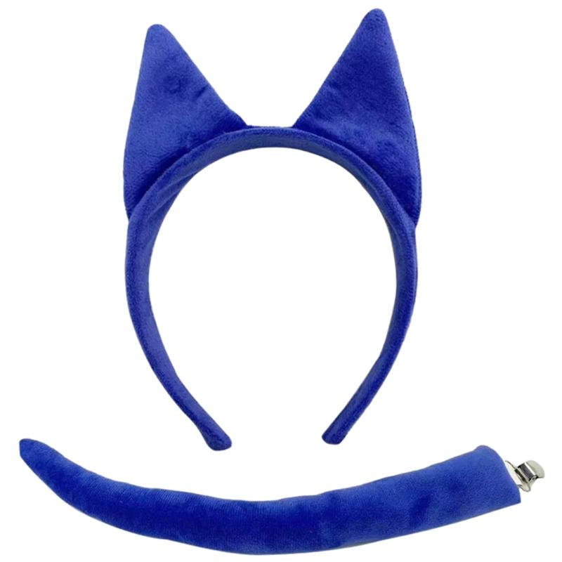 Tecknade Katter Hundar Åsnor Kostymtillbehör För Barn Pojke Flicka Halloween Cosplay Födelsedag Jul Rollek