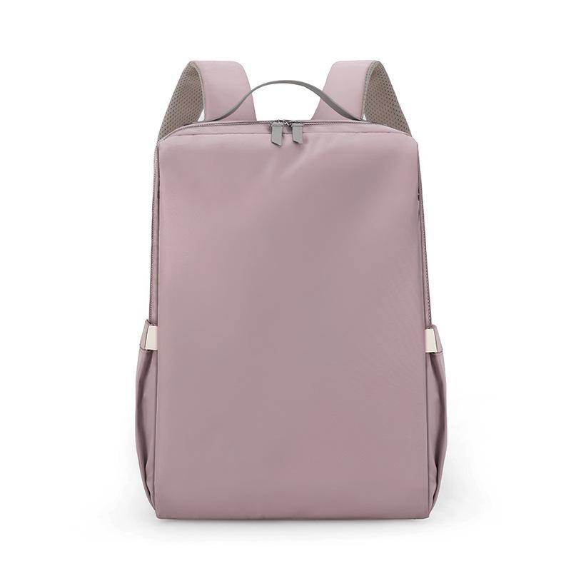 Women's Double Shoulder Large Capacity Solid Color Backpack for Business Travel & Students