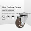 Shangjinsheng Silent TPR Furniture Caster Wheels