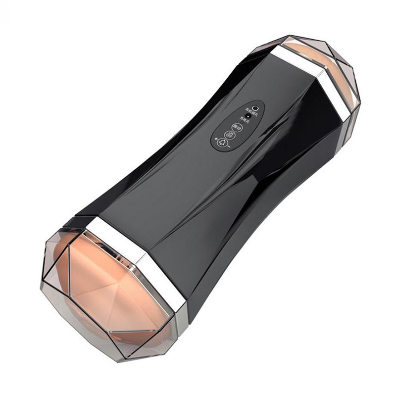 Strong Electric Manual Masturbation Cup Adult Sex Product Realistic Vagina Vibrator Sex Care