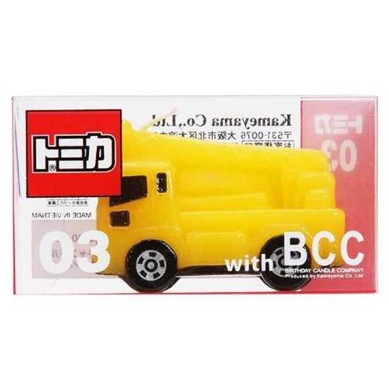 

BCC Candle Tomica crane truck