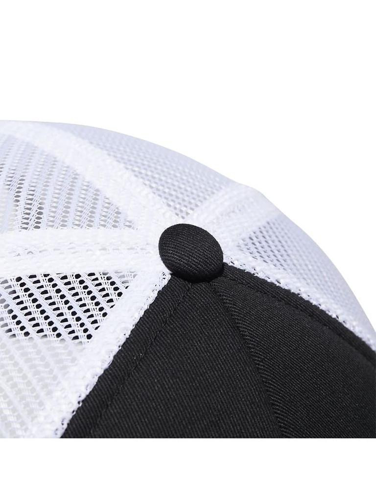 Adidas DVV02 Trucker Size cm Men's Cap, Black/White (HI3555), 54.0-57.0