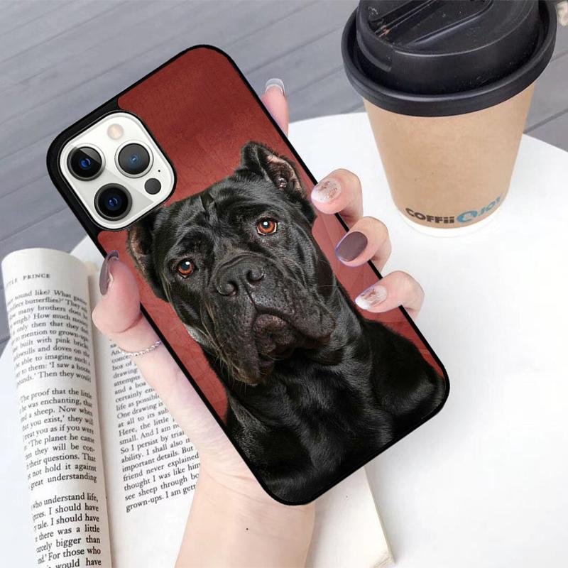 Italian Cane Corso Mastiff Dogs Mobile Phone Cases For iPhone 17 Air 16 15 14 12 13 11 Pro MAX apple Plus Coque
