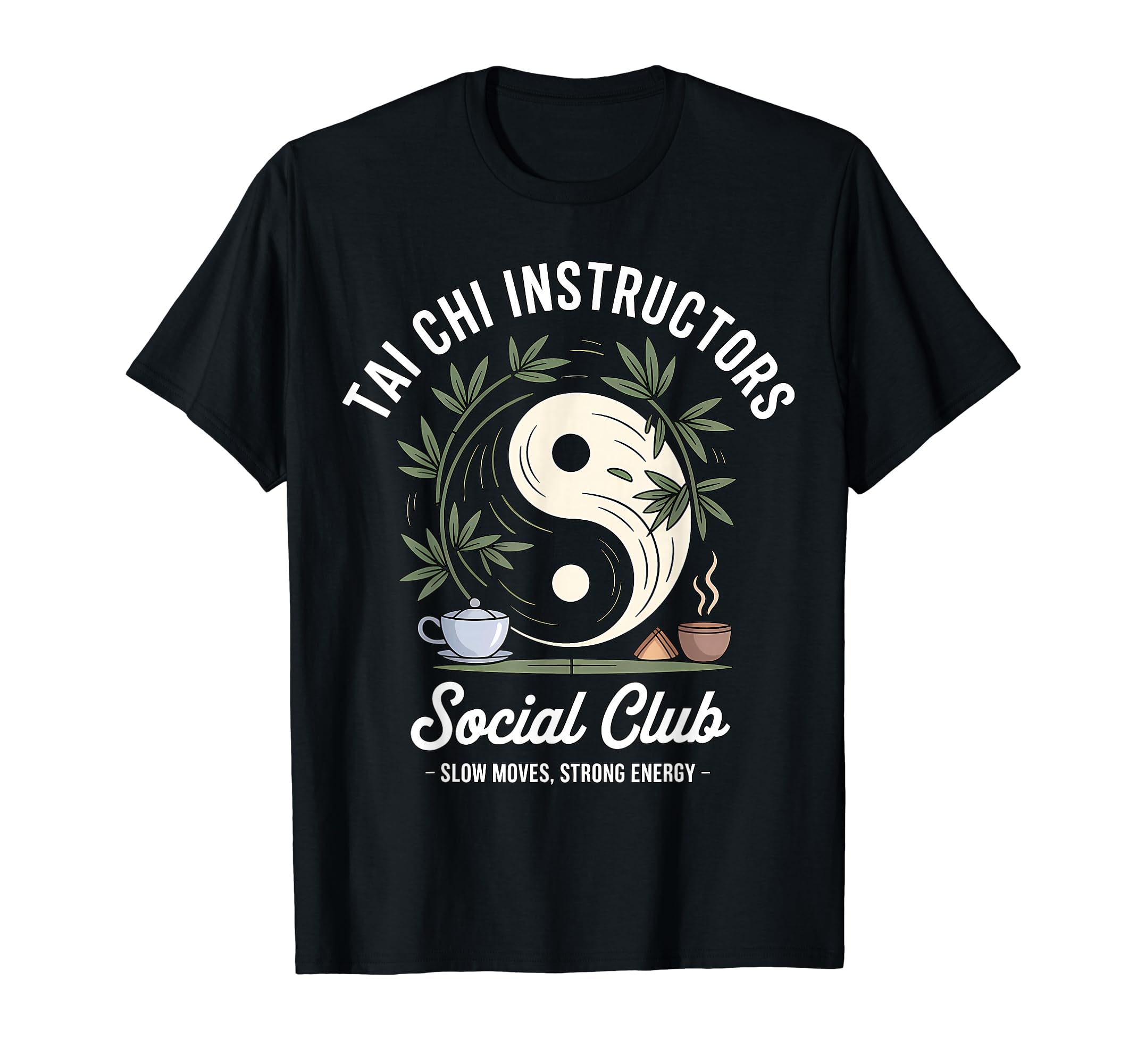 Tai Chi Instructor Social Club T-Shirt