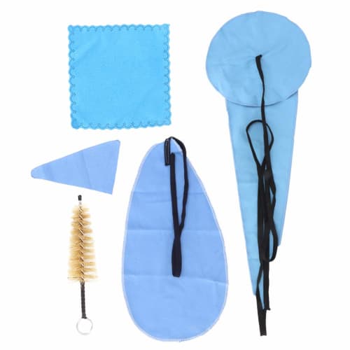 Saxophone Cleaning Set, Saxophone Cleaning Cloth, Uniquely Designed Cleaning Swabs, 5-Piece Set for Music Lovers, Clean Instrument Maintenance, Soft,