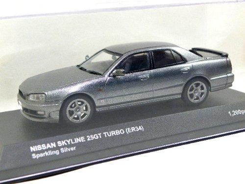 

KYOSHO Nissan Skyline 25GT Turbo Spark Silver Finished Product 1/43