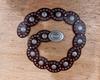 Bohemian Wide Waist Belt for Women Vintage Western Style Round Hollow Out Design for Dress Jeans Casual Outfits