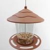 Gazebo Style Bird Feeding Station Large Capacity Hummingbird Feeder Bird Food Container  Outdoor