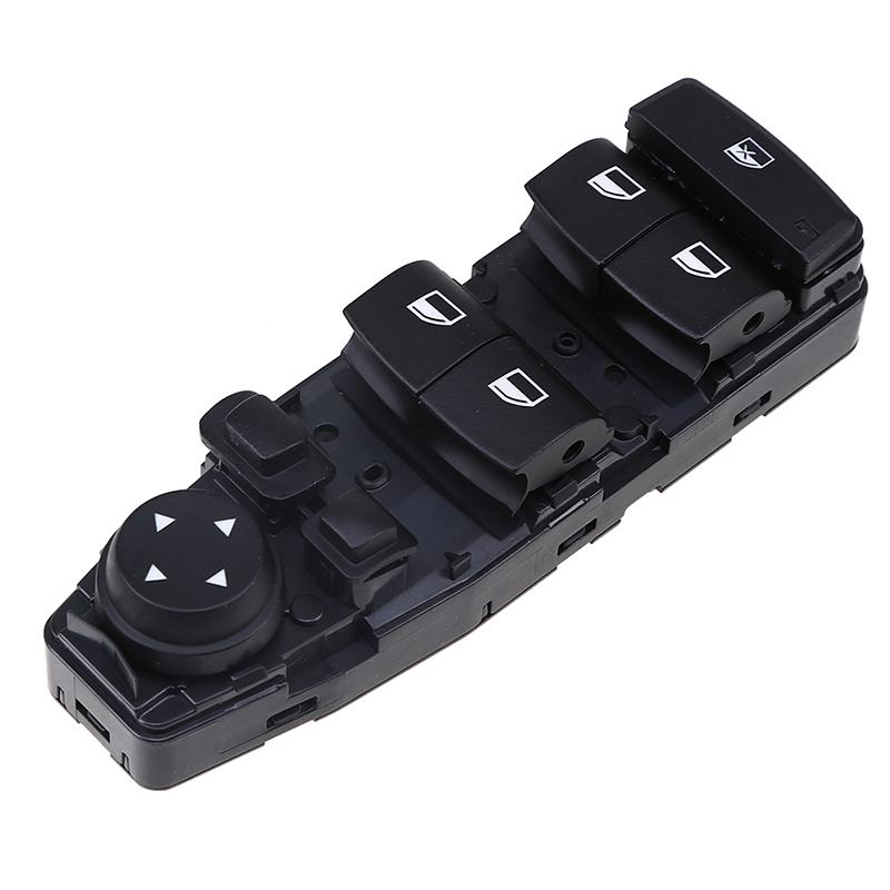 ABS Plastic Car Driving Position Master Power Window Control Switch Panel for BMW 5-Series F10 Sedan 2011-2017 61319241955