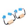 2pcs 9007 9004 LED Headlight Decoder 9 16V LED Bulb Anti Flicker Canceller Decoder Replacement for GM Vehicles