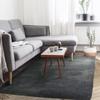 Living Room Rug with Long Pile Woolly Touch Ash Blue 120x170