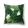 Polyester Pillowcase Nordic Plant Ins Style Flower Print Peach Leather Velvet Pillowcase