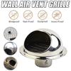Round Vent Outlet Air Vent Grille Tumble Dryer Vent Pipes / Hoses Exhaust Fans Practical 50mm Bull Nose Wall Vent High Quality
