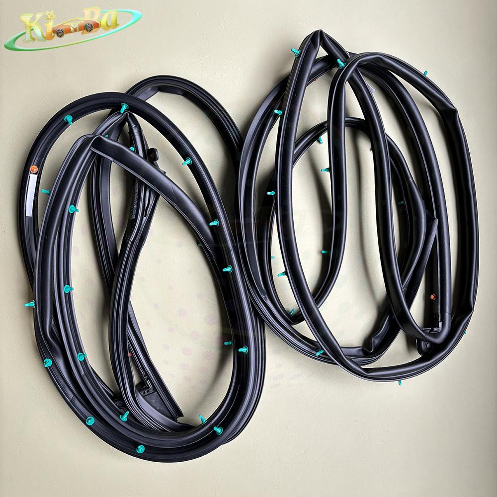 KIMBA For Hyundai Veloster 2012-2017 Genuine Car Body  Rubber Door Waterproof Sealing Strip 82130-2V000 82140-2V000 83140-2V000