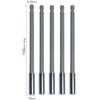 20-1PCS Hex Shank Drill Bit 60MM-150MM Magnetic Screwdriver Extended Link Screwdriver Head Holder Kit Rotary Tool Accessories
