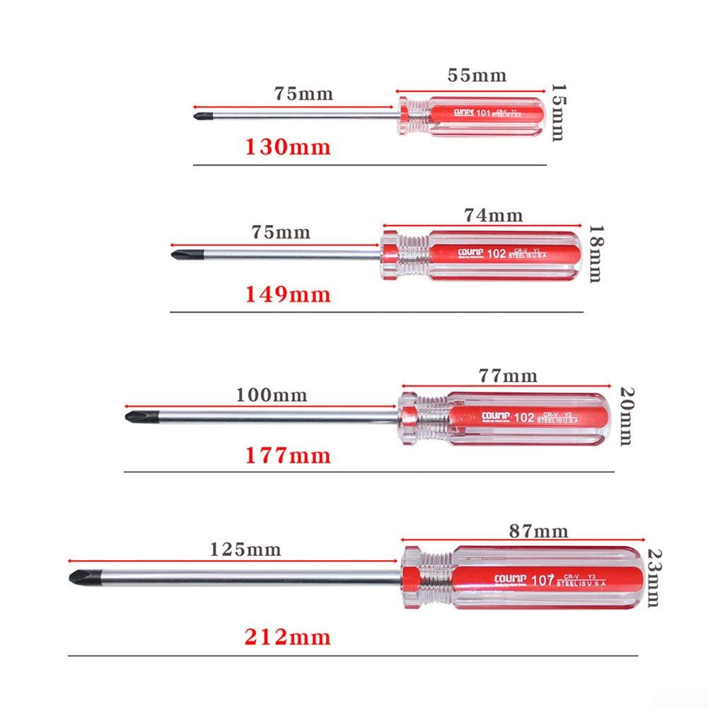 4pcs Y-shaped Screwdriver For Furniture Repair Nonslip