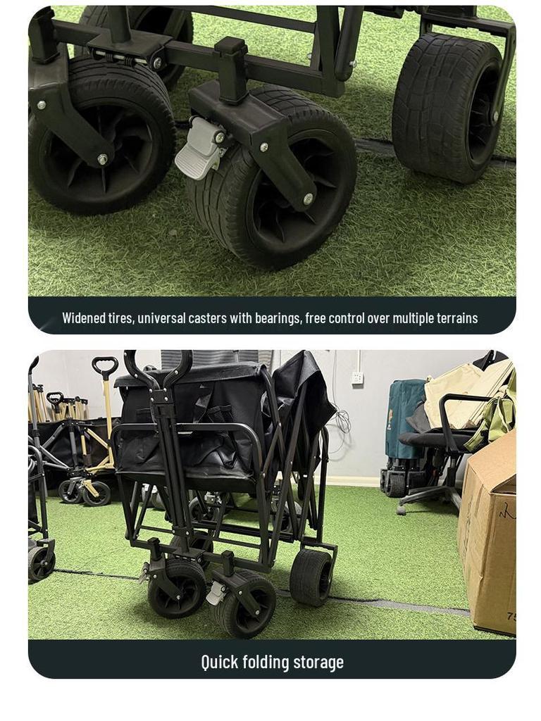 Folding Portable Camping Cart for Outdoor Adventures