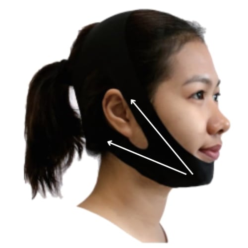

Good Sleeper (L-LL: Approx. 66-74cm) Unisex Snoring Prevention Aid, Mouth Breathing Prevention and Nasal Breathing Support, Made in Japan, Promotes Na