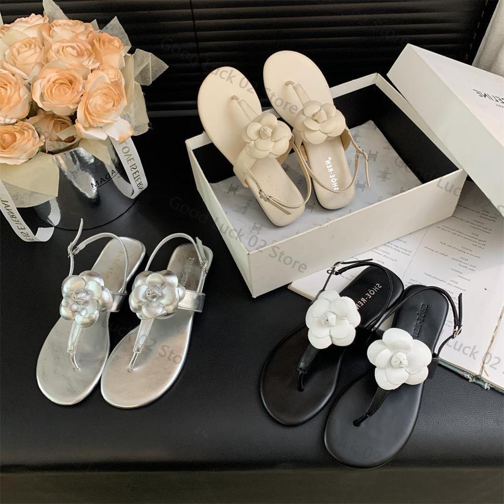 Fashion Clear Heels Female Sandal Flip Flops Platform Low-Heeled Shoes With Strap 2025 Summer Girls Corrective Block Low-heeled