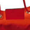 Used 9539 GG Nylon Daypack 387071 7927 Double G Calfskin Drawstring Logo Embossed Orange Red Men's from Japan AUTHENTIC